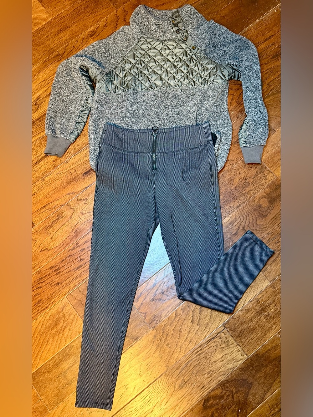 Women's Gray Pull-On Ponte Leggings - Versatile Everyday Fit